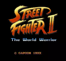 Image n° 4 - screenshots  : Street Fighter II - The World Warrior